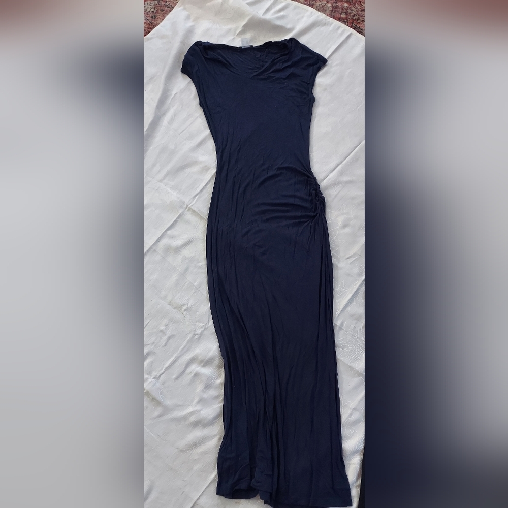 Venus NWOT Navy Maxi Dress